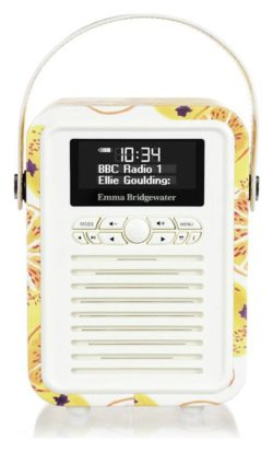 VQ - Emma Bridgewater Retro Mini DAB FM Radio - Marmalade